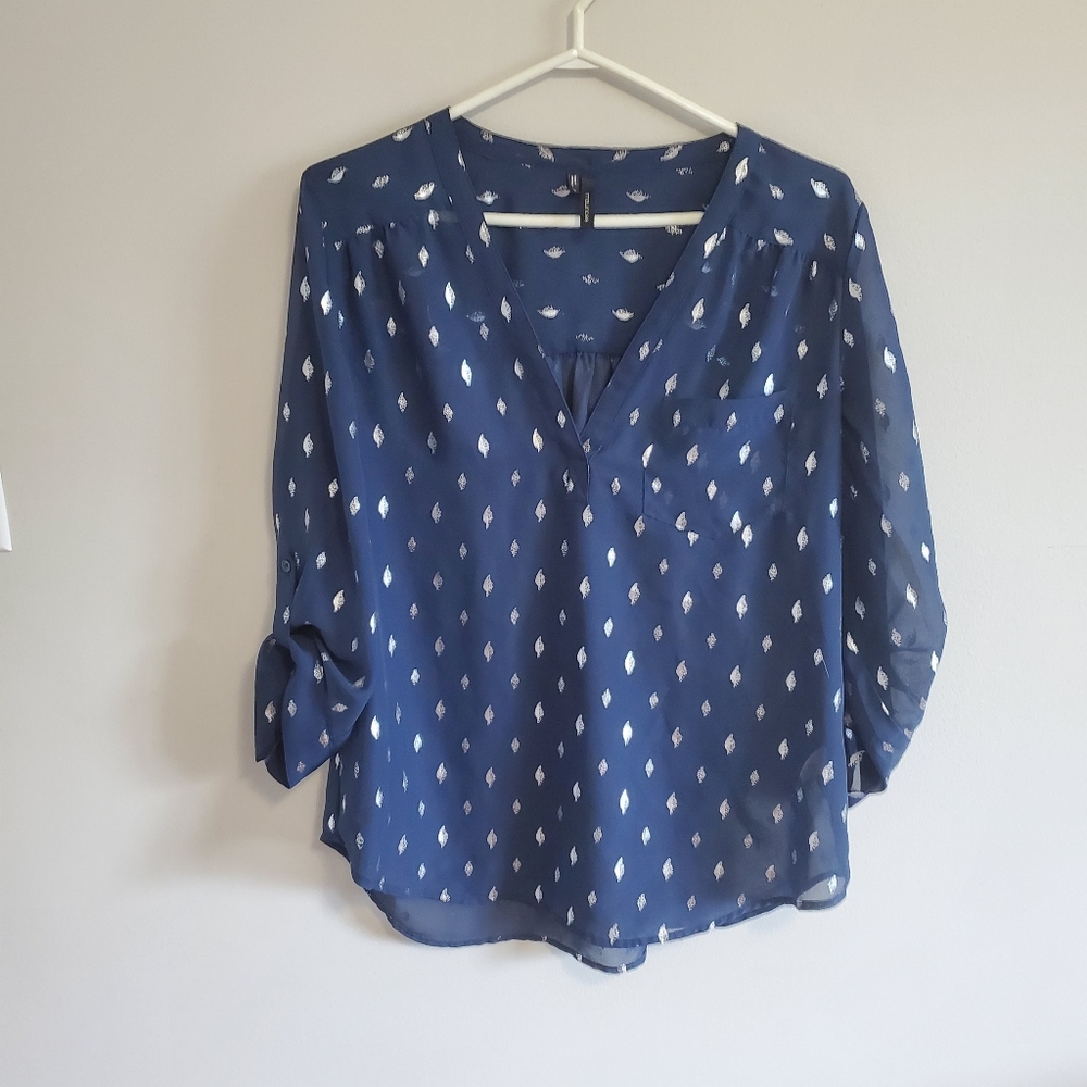 3/$30  Shimmery Blouse